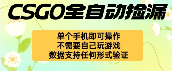 自动挂G捡漏，不用自己挂G不用玩游戏，一个手机即可操作，新手小白轻松月入1W+【揭秘】云米网创-专注分享网络创业落地实操课程 – 全网首发_高质量项目输出云米网创