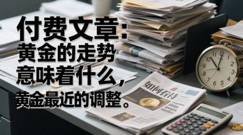 付费文章：黄金的走势意味着什么，如何看待黄金最近的调整云米网创-专注分享网络创业落地实操课程 – 全网首发_高质量项目输出云米网创