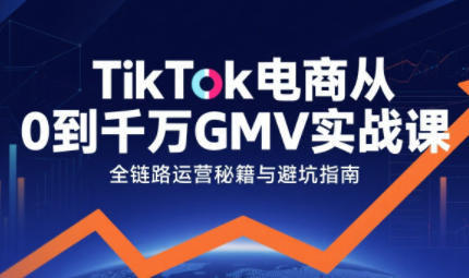 三千老师·TikTok电商从0到千万GMV实战课云米网创-专注分享网络创业落地实操课程 – 全网首发_高质量项目输出云米网创