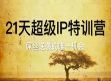 21天超级IP特训营，屌丝逆袭的唯一机会云米网创-专注分享网络创业落地实操课程 – 全网首发_高质量项目输出云米网创