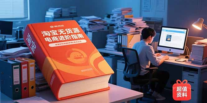 淘宝无货源电商进阶指南，包含新人课、进阶课，配套资料，蓝海选品等云米网创-专注分享网络创业落地实操课程 – 全网首发_高质量项目输出云米网创