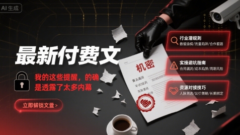 最新付费文：我的这些提醒，的确是透露了太多内幕云米网创-专注分享网络创业落地实操课程 – 全网首发_高质量项目输出云米网创