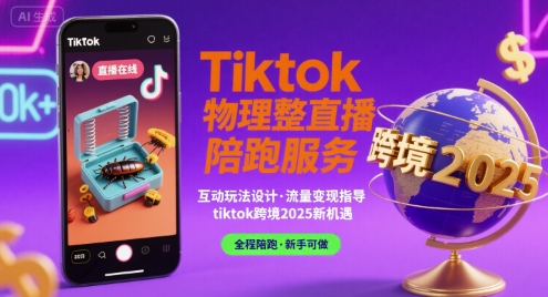 Tiktok物理整蛊直播陪跑服务-tiktok跨境2025云米网创-专注分享网络创业落地实操课程 – 全网首发_高质量项目输出云米网创
