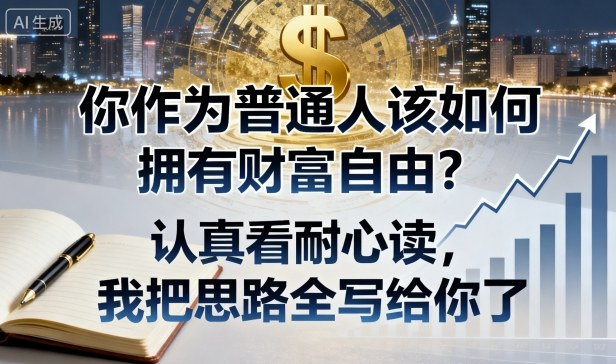 付费文章:你作为普通人该如何拥有财富自由?认真看耐心读,我把思路全写给你了云米网创-专注分享网络创业落地实操课程 – 全网首发_高质量项目输出云米网创