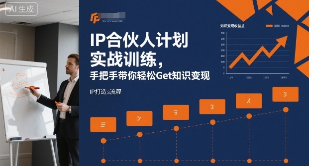 IP合伙人计划实战训练，手把手带你轻松Get知识变现云米网创-专注分享网络创业落地实操课程 – 全网首发_高质量项目输出云米网创