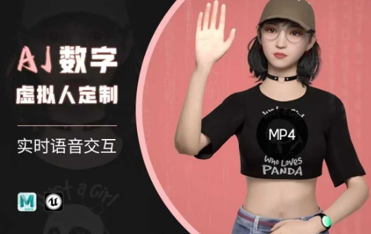 Ai数字人虚拟(智能体)实时语音交互特训营，​自行定制超写实角色AI数字人交互技术云米网创-专注分享网络创业落地实操课程 – 全网首发_高质量项目输出云米网创