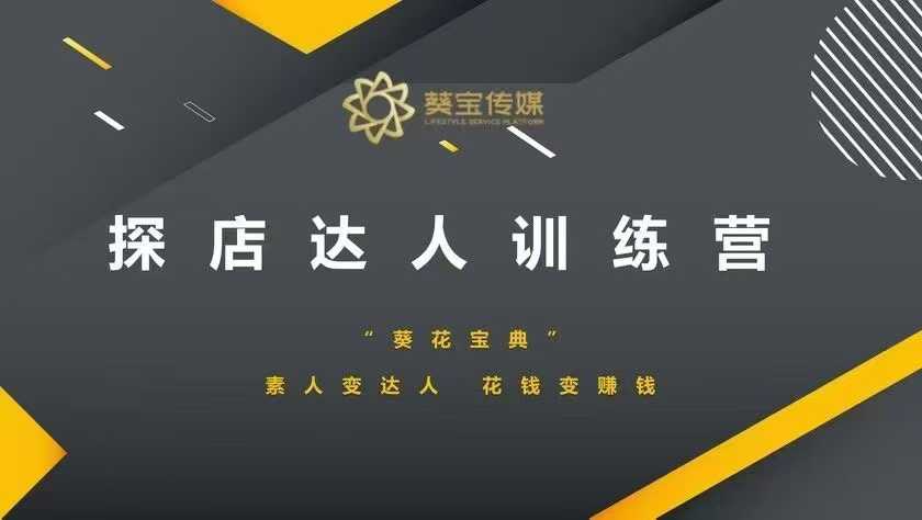 探店达人训练营，素人变达人，花钱变赚钱云米网创-专注分享网络创业落地实操课程 – 全网首发_高质量项目输出云米网创