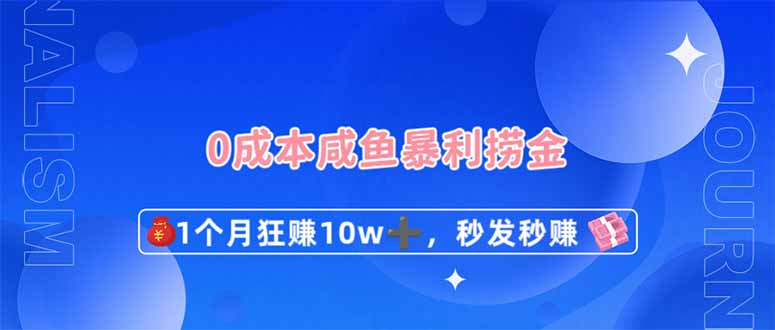 0成本闲鱼暴利捞金，1个月狂赚10W+，秒发秒赚新玩法云米网创-专注分享网络创业落地实操课程 – 全网首发_高质量项目输出云米网创