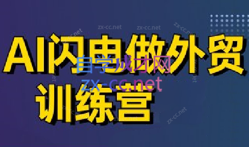 大卫·AI闪电做外贸训练营(更新5月)云米网创-专注分享网络创业落地实操课程 – 全网首发_高质量项目输出云米网创