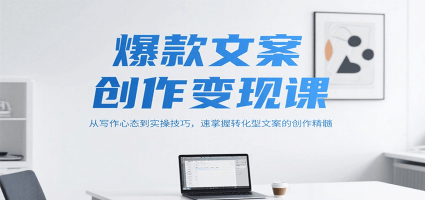 爆款文案创作变现课，从写作心态到实操技巧，速掌握转化型文案的创作精髓云米网创-专注分享网络创业落地实操课程 – 全网首发_高质量项目输出云米网创