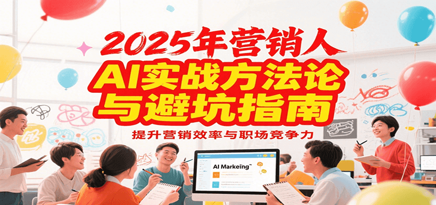 2025年营销实战方法论与避坑指南，利用AI提升营销效率与职场竞争力云米网创-专注分享网络创业落地实操课程 – 全网首发_高质量项目输出云米网创