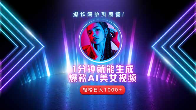 2025年最强副业：用AI做短视频，从零开始打造爆款账号！云米网创-专注分享网络创业落地实操课程 – 全网首发_高质量项目输出云米网创