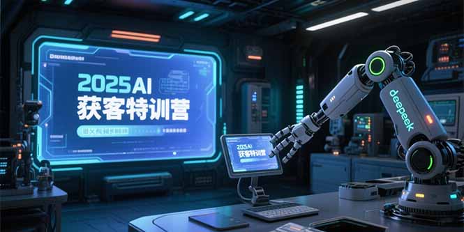 2025AI获客特训营，AI图文视频全制作，deepseek工具实操教学云米网创-专注分享网络创业落地实操课程 – 全网首发_高质量项目输出云米网创