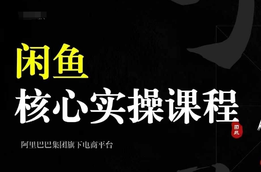 2024闲鱼核心实操课程，从养号、选品、发布、销售，教你做一个出单的闲鱼号云米网创-专注分享网络创业落地实操课程 – 全网首发_高质量项目输出云米网创
