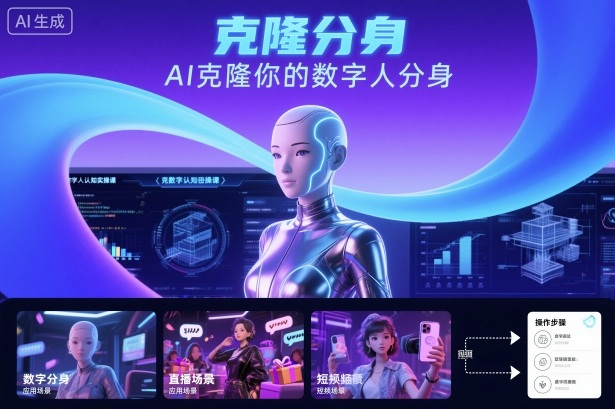 AI数字人认知实操课，克隆你的数字人分身云米网创-专注分享网络创业落地实操课程 – 全网首发_高质量项目输出云米网创