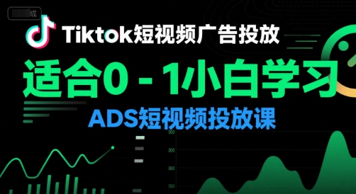 Tiktok短视频广告投放，适合0-1小白学习ADS短视频投放课云米网创-专注分享网络创业落地实操课程 – 全网首发_高质量项目输出云米网创